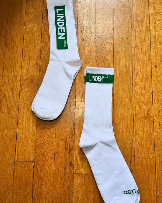 Linden Blvd Crew Socks